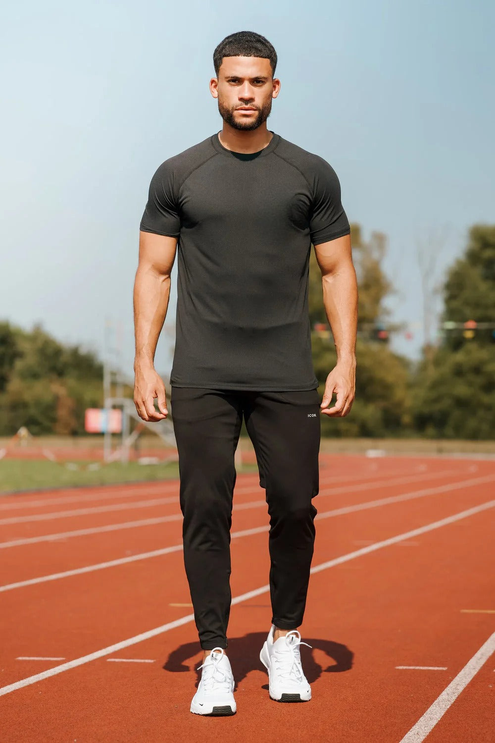 Muscle Fit Training Black T-Shirt